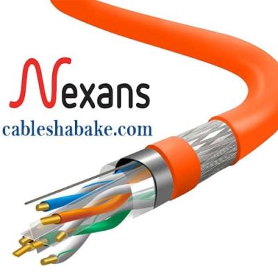 کابل شبکه SFTP CAT6 نگزنس با تست چنل هدروم 1و2