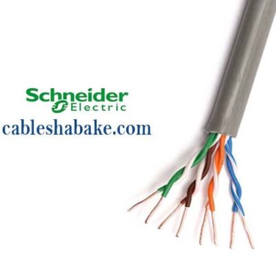 کابل شبکه اشنایدر اکتاسی Cat6 UTP F2